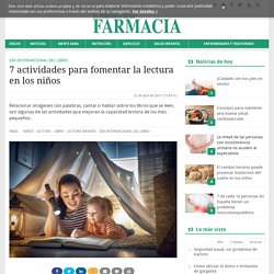 7 actividades para fomentar la lectura en los niños