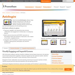 Promethean World - Software : ActivInspire