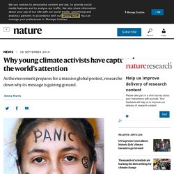 Why young climate activists have captured the world’s attention