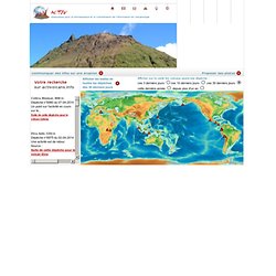 Carte de l'activité volcanique en direct