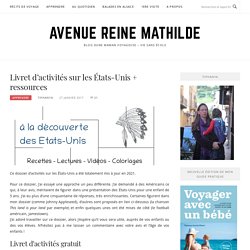 Livret d’activités sur les États-Unis + ressources - Avenue Reine Mathilde