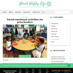 Social-emotional activities for preschoolers - %sitename