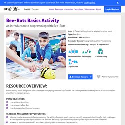 Bee-Bots Basics Activity
