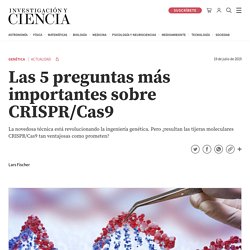 ¿Qué es la técnica CRISPR?