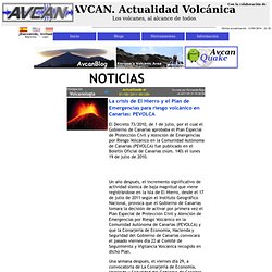 Actualidad Volcánica de Canarias - Noticias