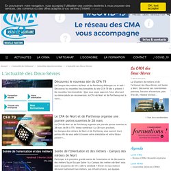 L'actualité de la CMA des Deux-Sèvres (79) en Nouvelle-Aquitaine