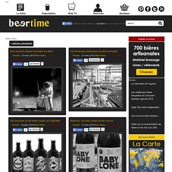 Actualité bière - Le BeerNews réagit sur l'actualité, partage ses trouvailles web etc.
