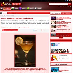 Alcool : le cocktail d’enzymes qui rend sobre