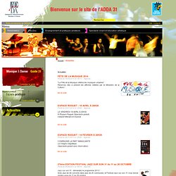 Actualité Musique et Danse en Haute-Garonne - Actualités