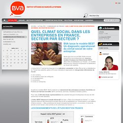 Actualités : Quel climat social dans les entreprises en France, secteur par secteur ?