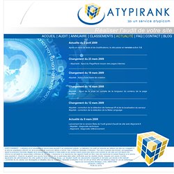 Actualités - Atypirank, audit technique et référencement
