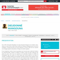 Dieudonné Niangouna - Auteur