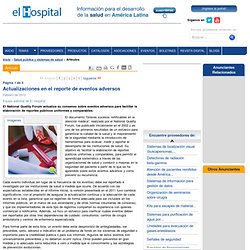 El Hospital: Información para el desarrollo de los servicios de salud en América Latina