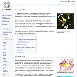Acuariofilia