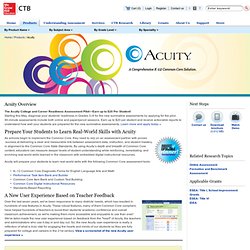 Acuity - CTB/McGraw-Hill