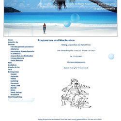 Acupuncture and Moxibustion Treatment in Atlanta, GA
