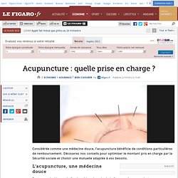 Acupuncture : quelle prise en charge ?