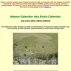 Adams Calendar