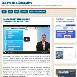 MOOC ADAPTATIVO SOBRE INNOVACIÓN EDUCATIVA.