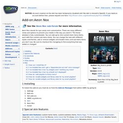 Add-on:Aeon Nox