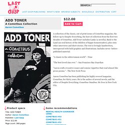 ADD TONER: A Cometbus Collection
