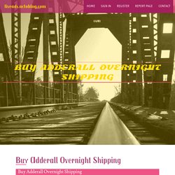 Buy Adderall Overnight Shipping