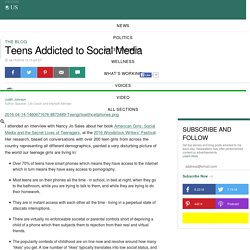 Teens Addicted to Social Media