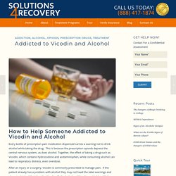 Vicodin and Alcohol