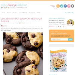 Sallys Baking Addiction Soft-Baked Peanut Butter Chocolate Swirl Cookies