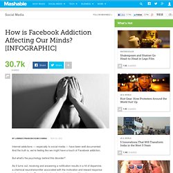 How is Facebook Addiction Affecting Our Minds? [INFOGRAPHIC]
