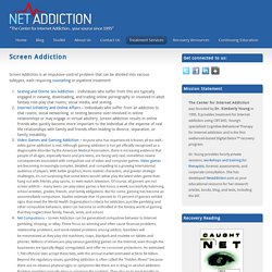 Screen Addiction Subtypes and Risk Factors