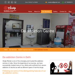 De Addiction Centre in Delhi