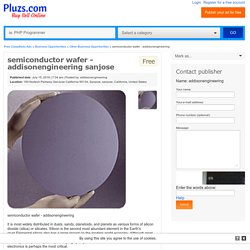 semiconductor wafer - addisonengineering-pluzs.com