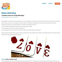 3 Fun Addition Games For Family Math Night