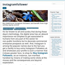 Buy Additional Instagram followers and benefit from high variety equity online