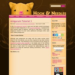 Hook and Needles: Knitting and Crochet Blog (cool stuff, techniques, and things I find)