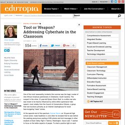 Tool or Weapon? Addressing Cyberhate in the Classroom