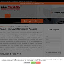 Best Moving Company in Adelaide