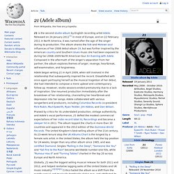 21 (Adele album)