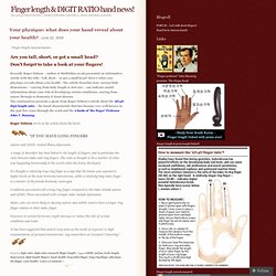 ADHD « Finger length & DIGIT RATIO hand news!