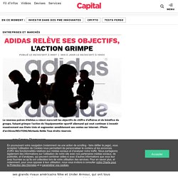 Adidas relève ses objectifs, l'action grimpe