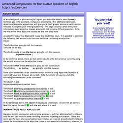 Adjective Clauses