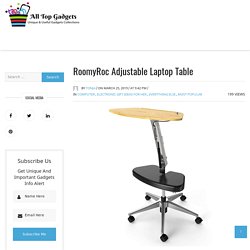 Adjustable Laptop Table RoomyRoc