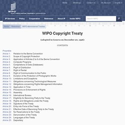 WIPO Copyright Treaty