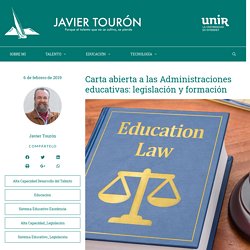 Carta abierta a las Administraciones educativas: legislación y formación
