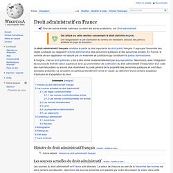 Wiki Droit administratif