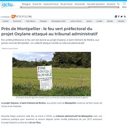 Près de Montpellier : le feu vert préfectoral du projet Oxylane attaqué au tribunal administratif