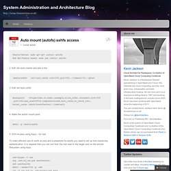 System Administration and Architecture Blog - Iceweasel