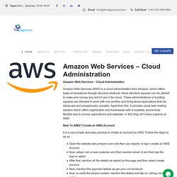 Amazon Web Services – Cloud Administration