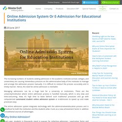 Student Admission Software